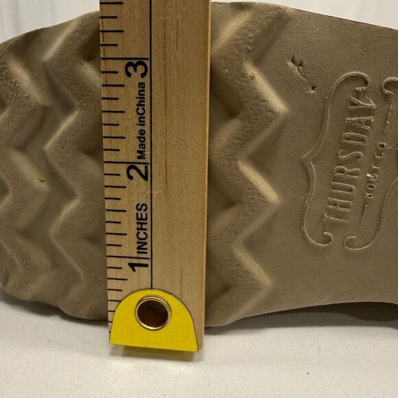 Thursday Boot Co. Moc Toe Diplomat Pebble Nubuck Leather Women's Size 6.5 - Picture 15 of 16